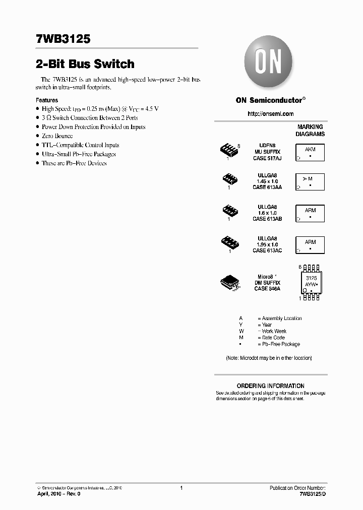 7WB3125BMX1TCG_6727865.PDF Datasheet