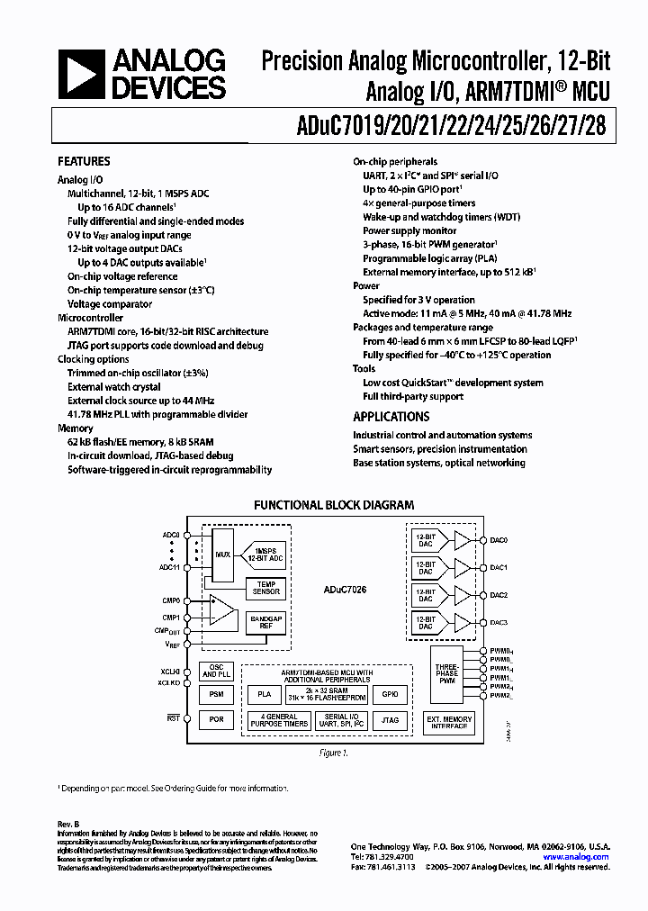 ADUC7022BCPZ62-RL_6733127.PDF Datasheet