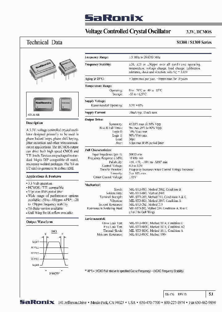 S1300EAA-FREQ-OUT27_6741231.PDF Datasheet