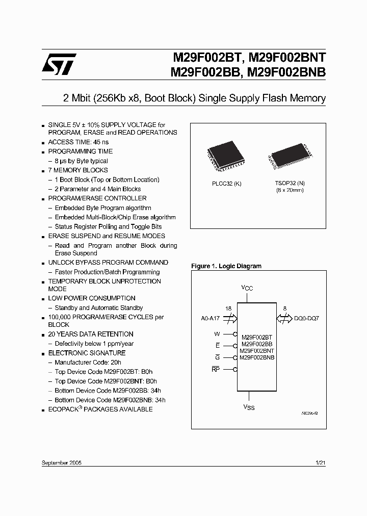 M29F002BNT45K6_6741342.PDF Datasheet