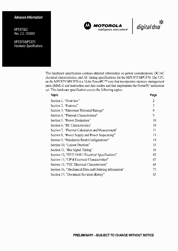 MPC875ZT66_6744967.PDF Datasheet