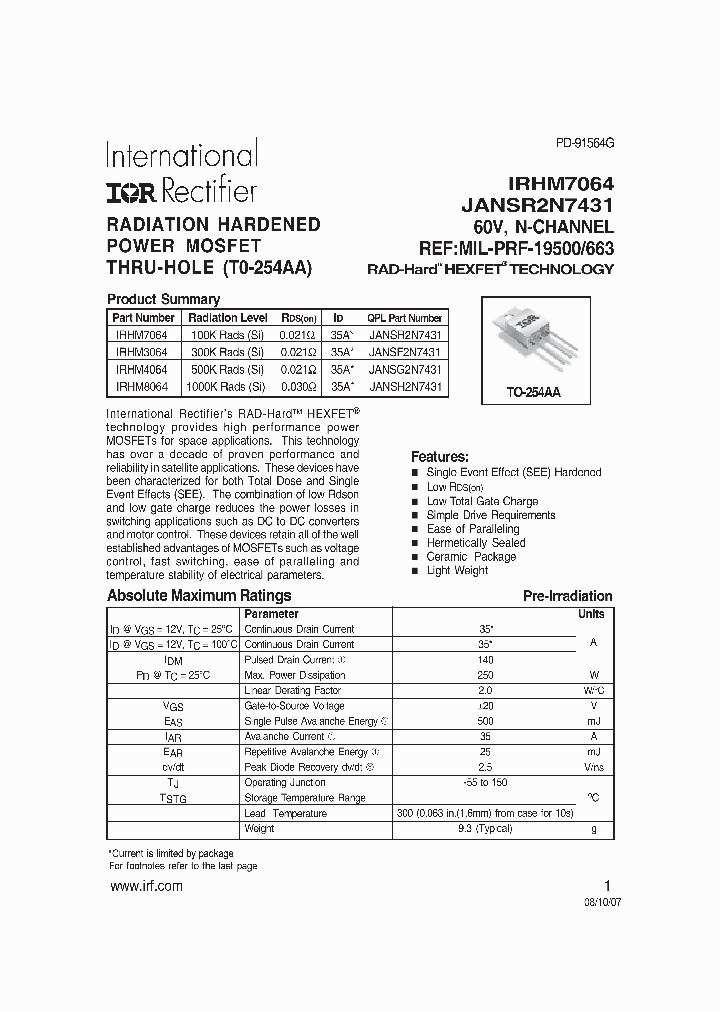 IRHM7064_6745478.PDF Datasheet