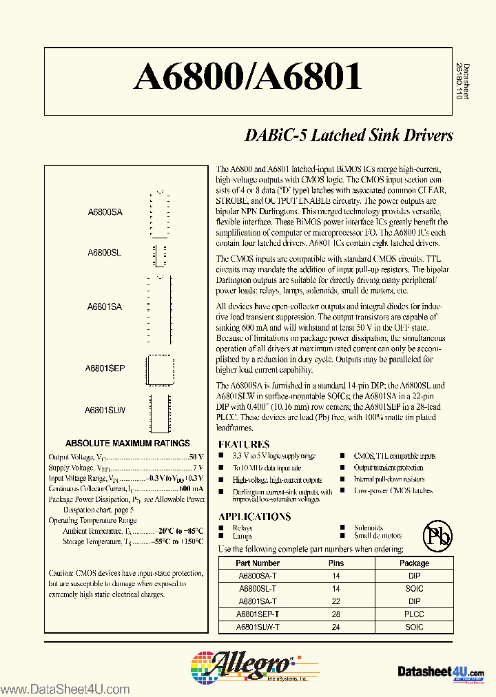 A6800_6937988.PDF Datasheet