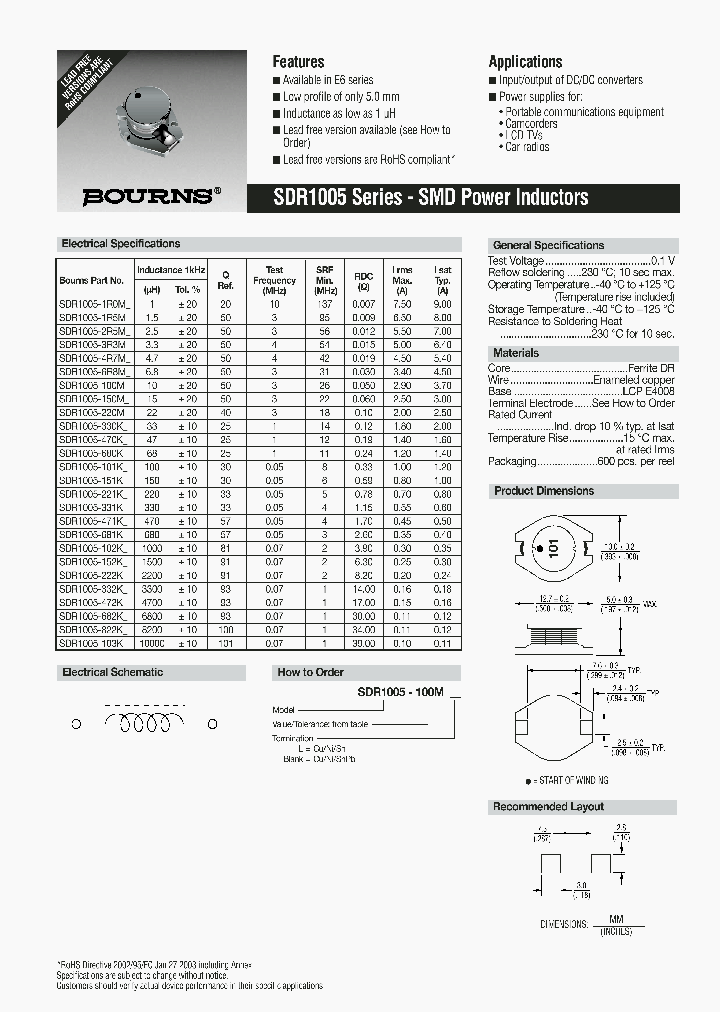 BOURNSINC-SDR1005-2R5M_6745960.PDF Datasheet