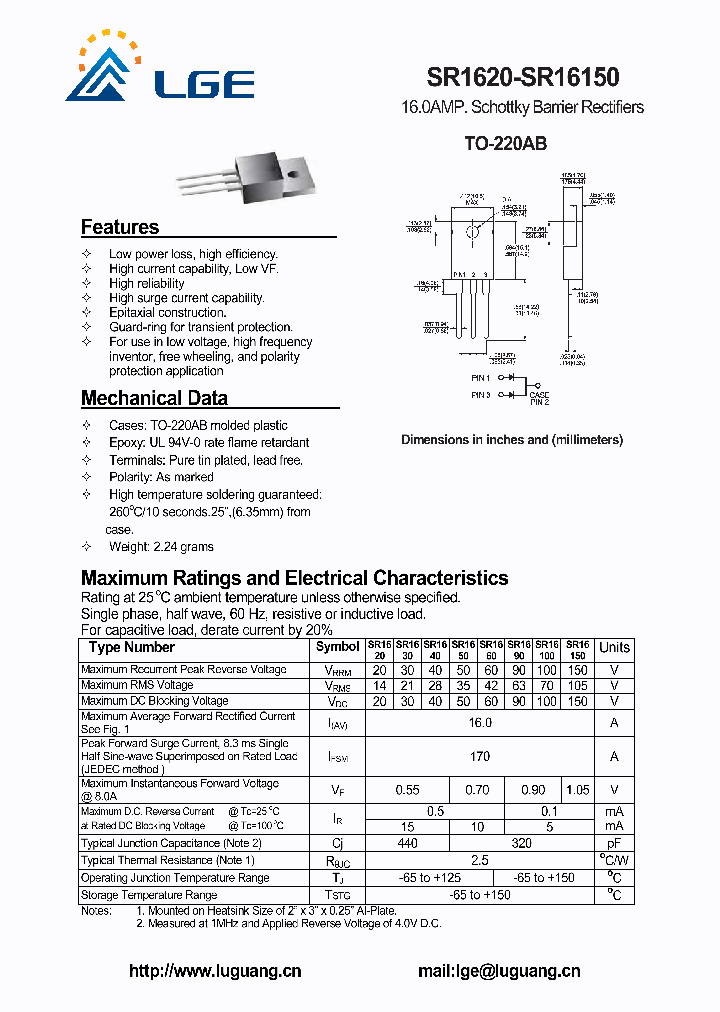 SR16100_6938457.PDF Datasheet