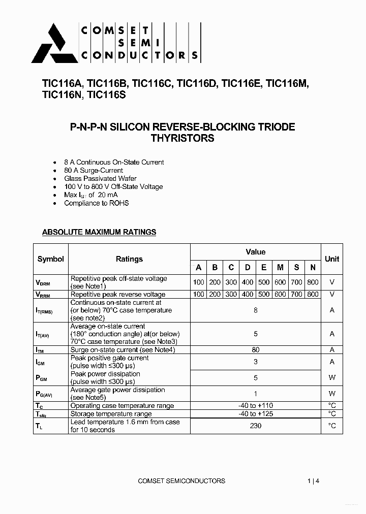 TIC116A_6938706.PDF Datasheet