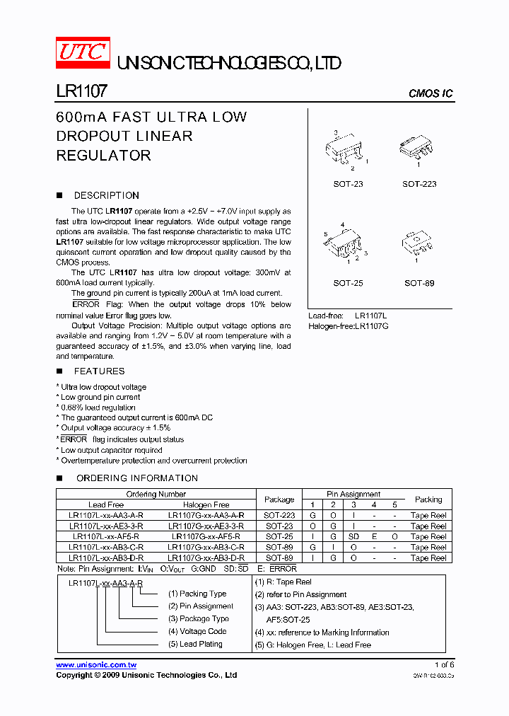 LR1107L-33-AF5-R_6763908.PDF Datasheet