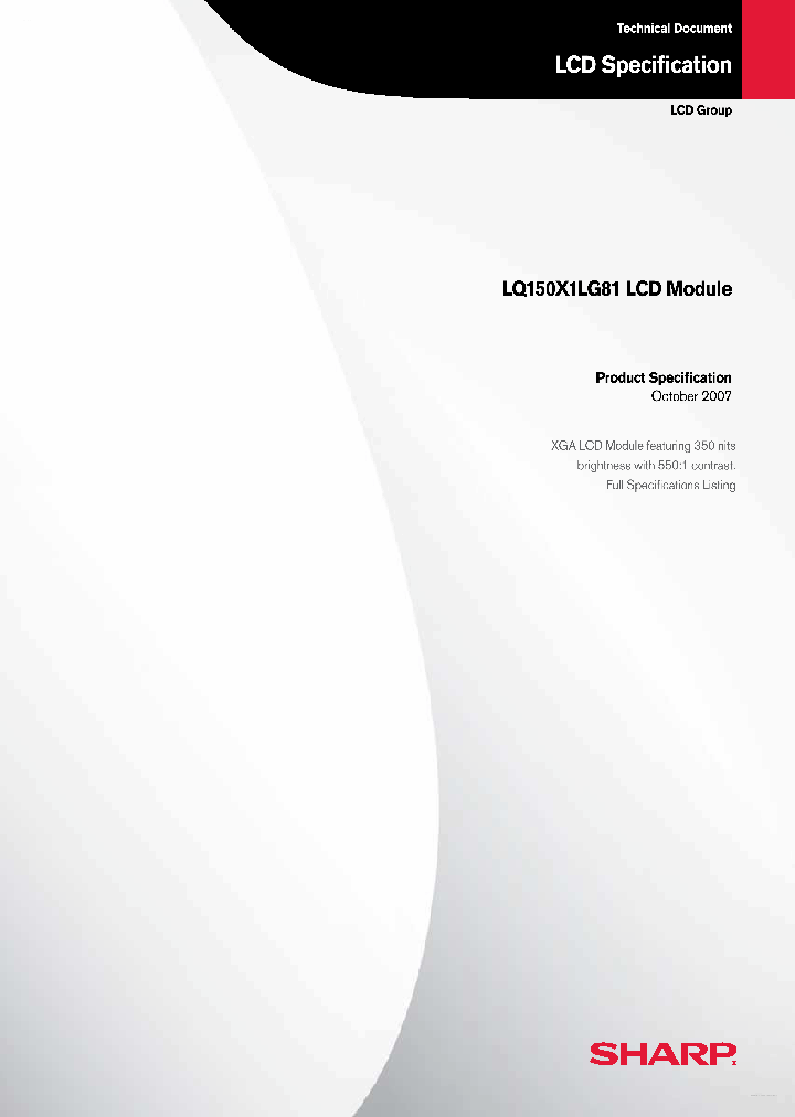 LQ150X1LG81_6940605.PDF Datasheet