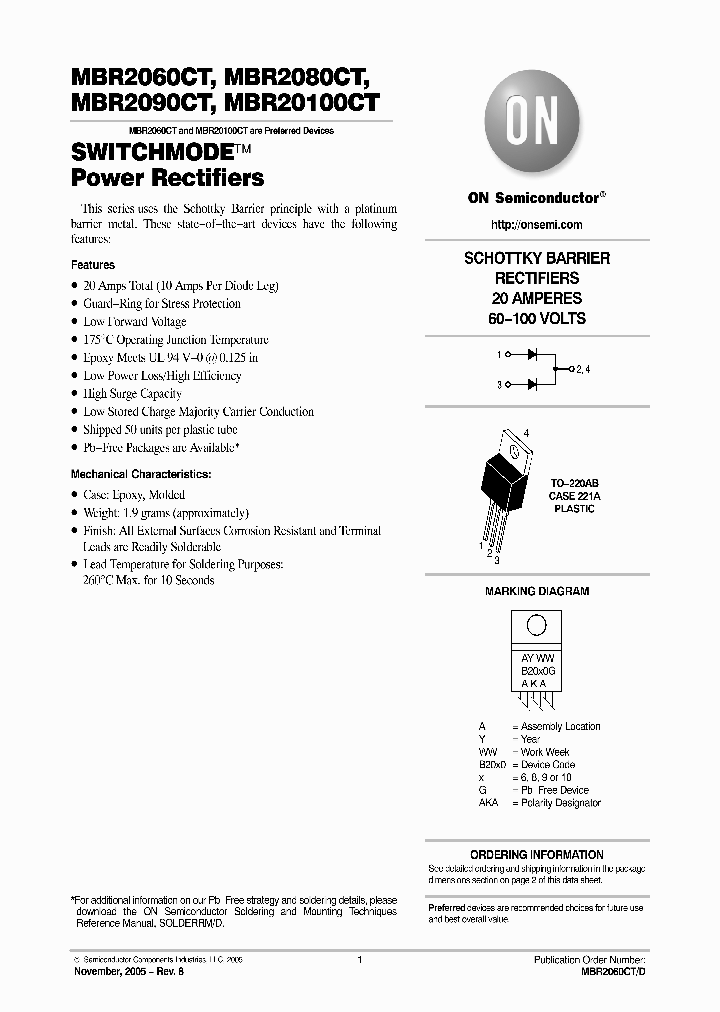 MBR20100CT_6773075.PDF Datasheet