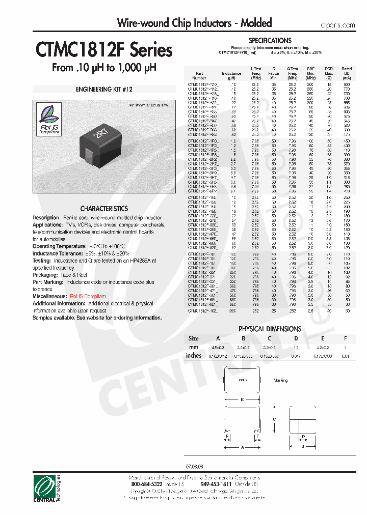 CTMC1812F-R27K_6776808.PDF Datasheet