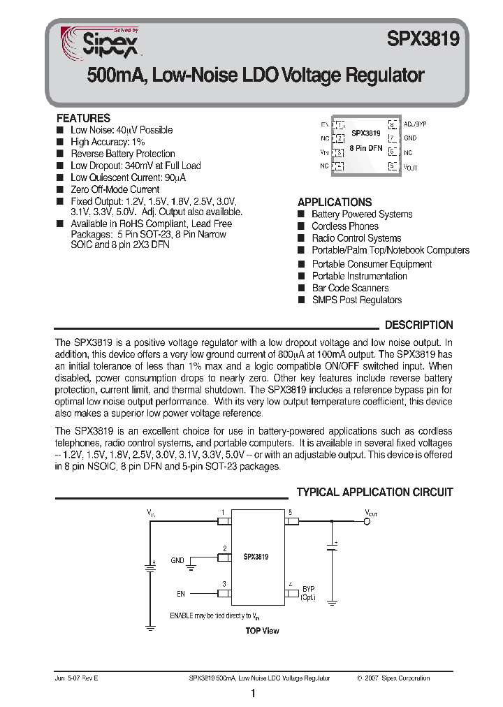 SPX3819M5-1-2TR_6787660.PDF Datasheet