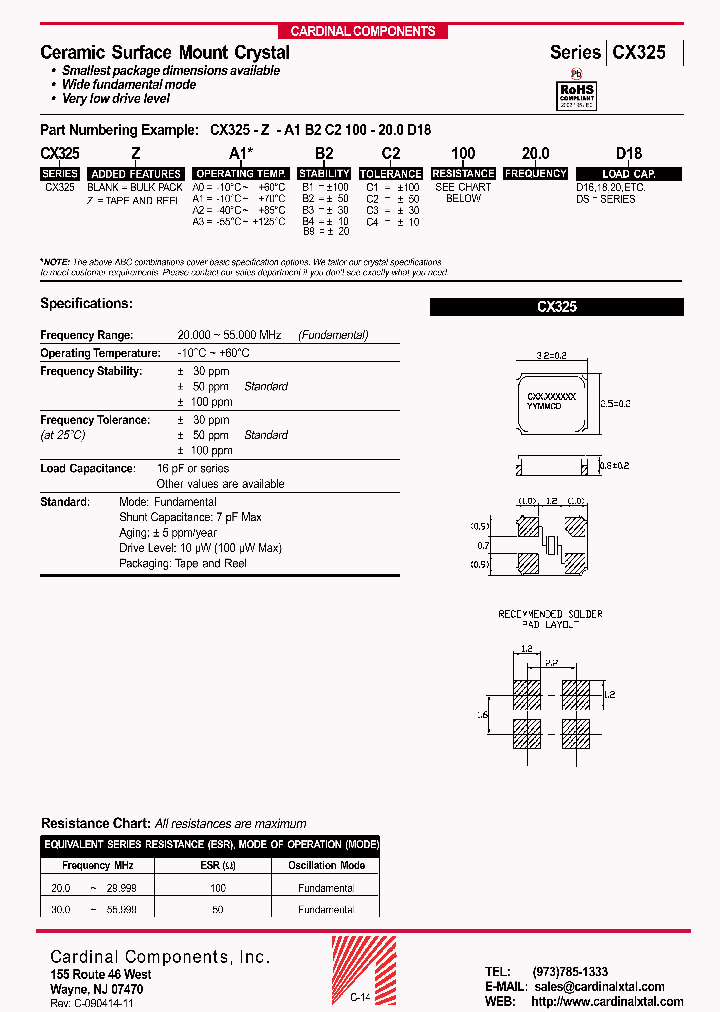 CX325-Z-A0B3C1100-200D20_6800277.PDF Datasheet