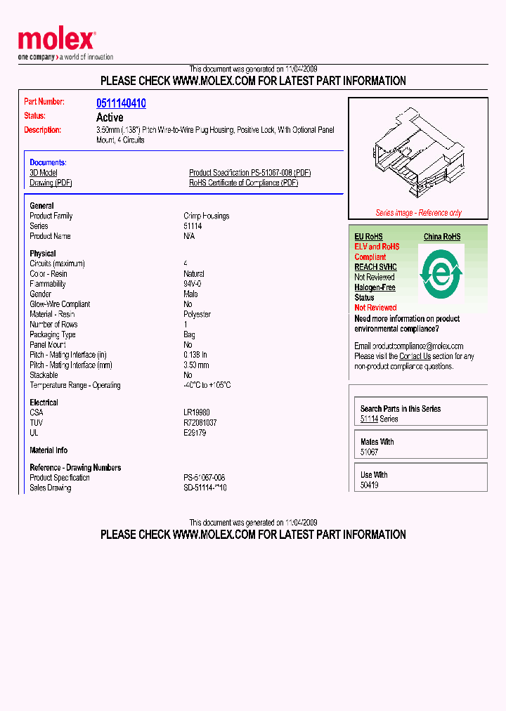 0511140410_6801152.PDF Datasheet