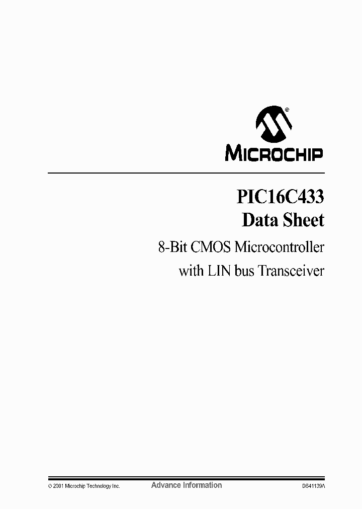 PIC16LC433EJW_6804202.PDF Datasheet