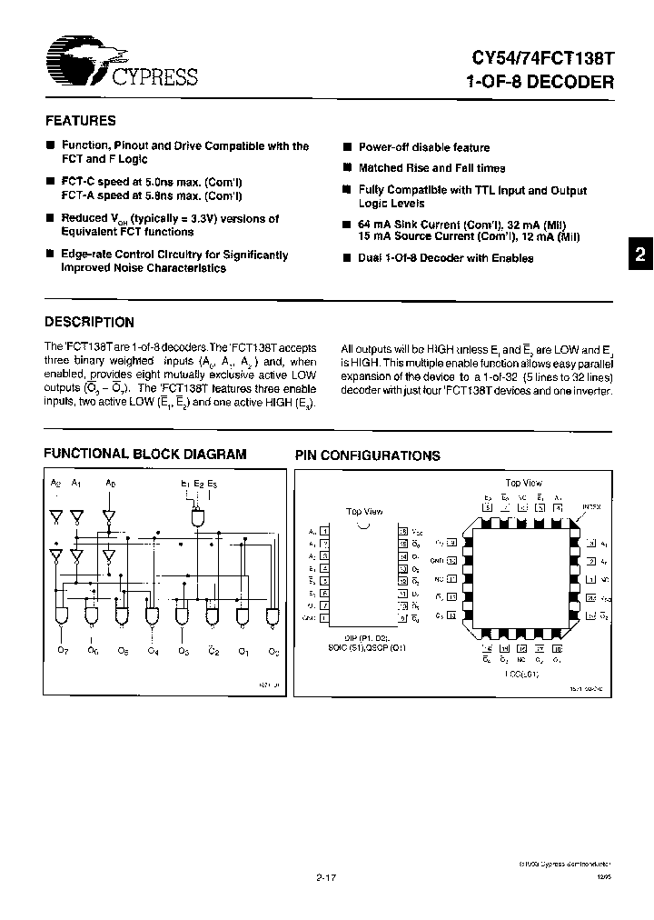 CY54FCT138TDM_6837333.PDF Datasheet