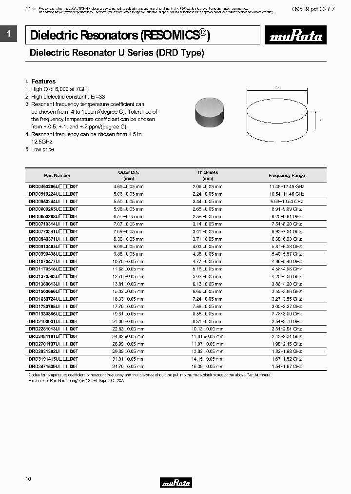 DRD1170518U80B00T_6838930.PDF Datasheet