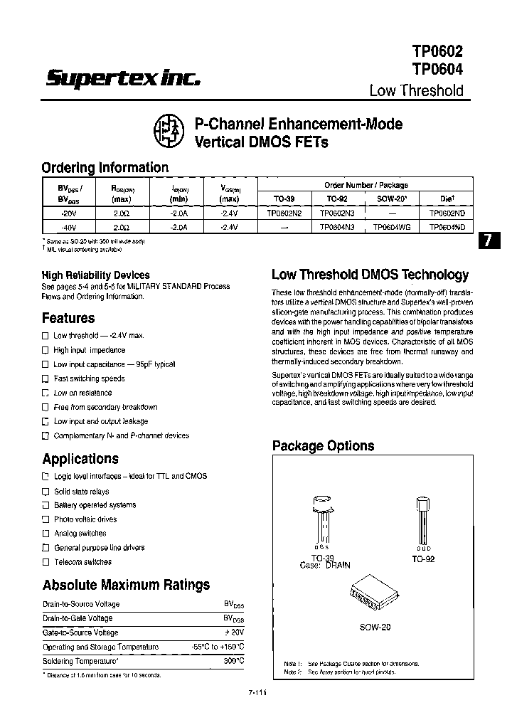 TP0602N3P001_6854880.PDF Datasheet