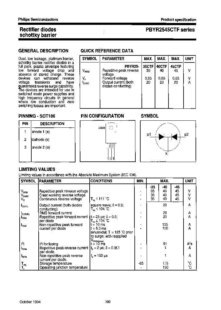 PBYR25-40CTF_6870872.PDF Datasheet