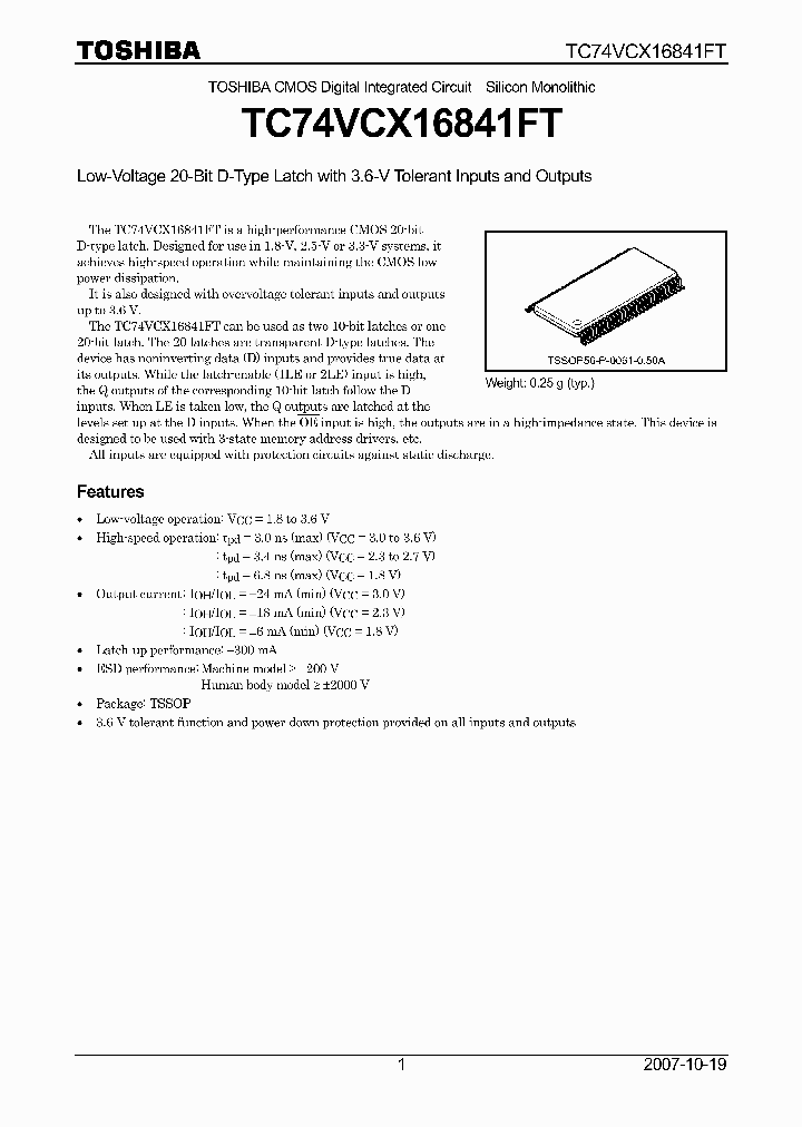 TC74VCX16841FT07_6953940.PDF Datasheet