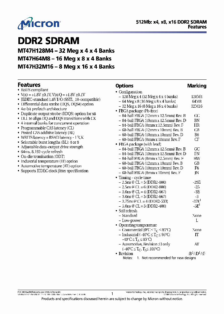 MT47H128M4CB-5ELB_6877725.PDF Datasheet