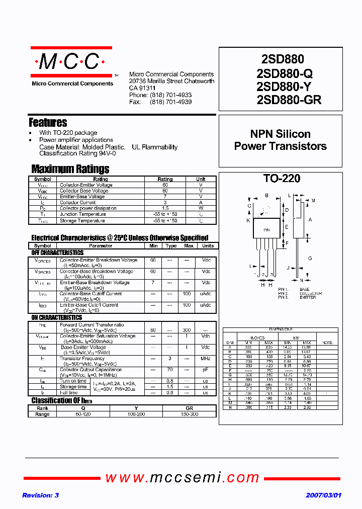 2SD880_6884200.PDF Datasheet