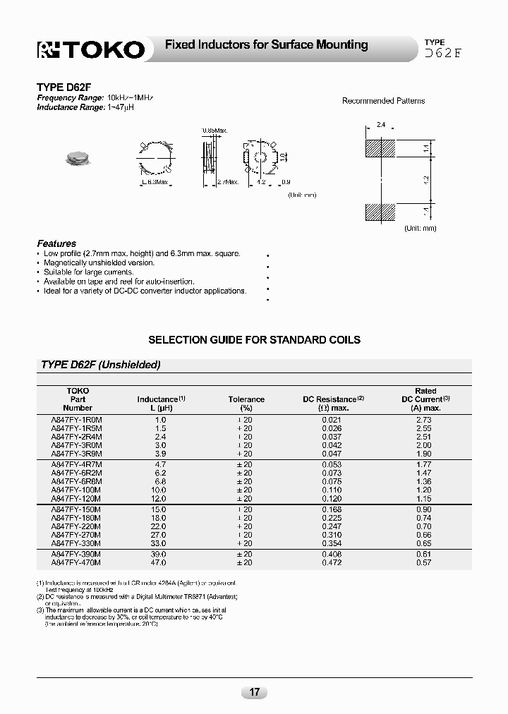 A847FY-2R4M_6885480.PDF Datasheet