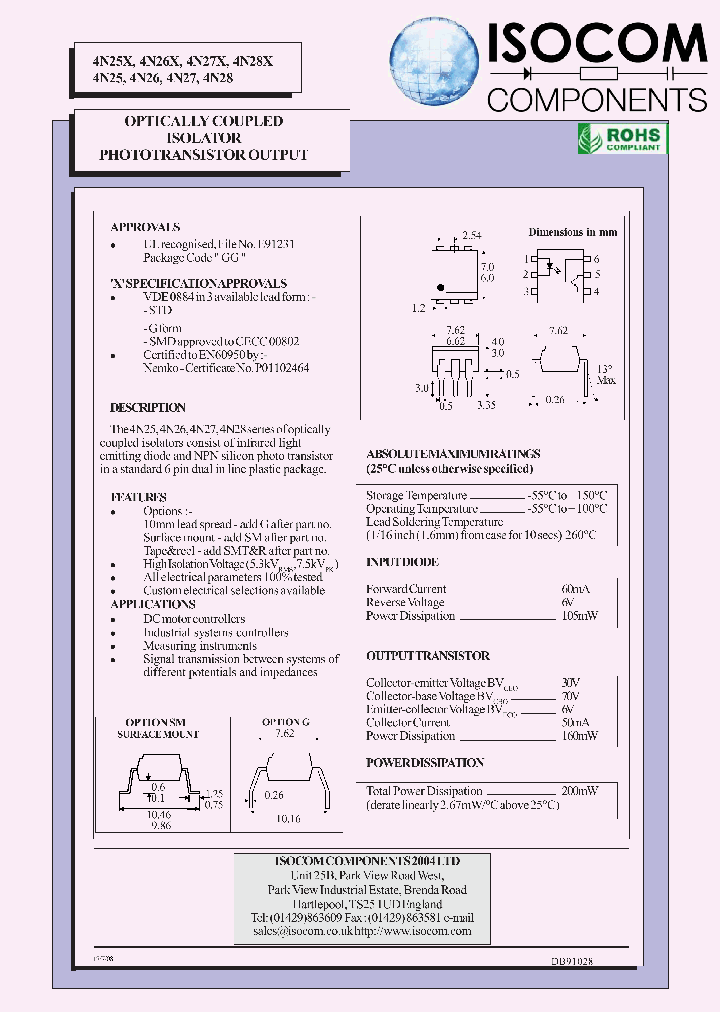 4N28-SMTAMPR_6889713.PDF Datasheet