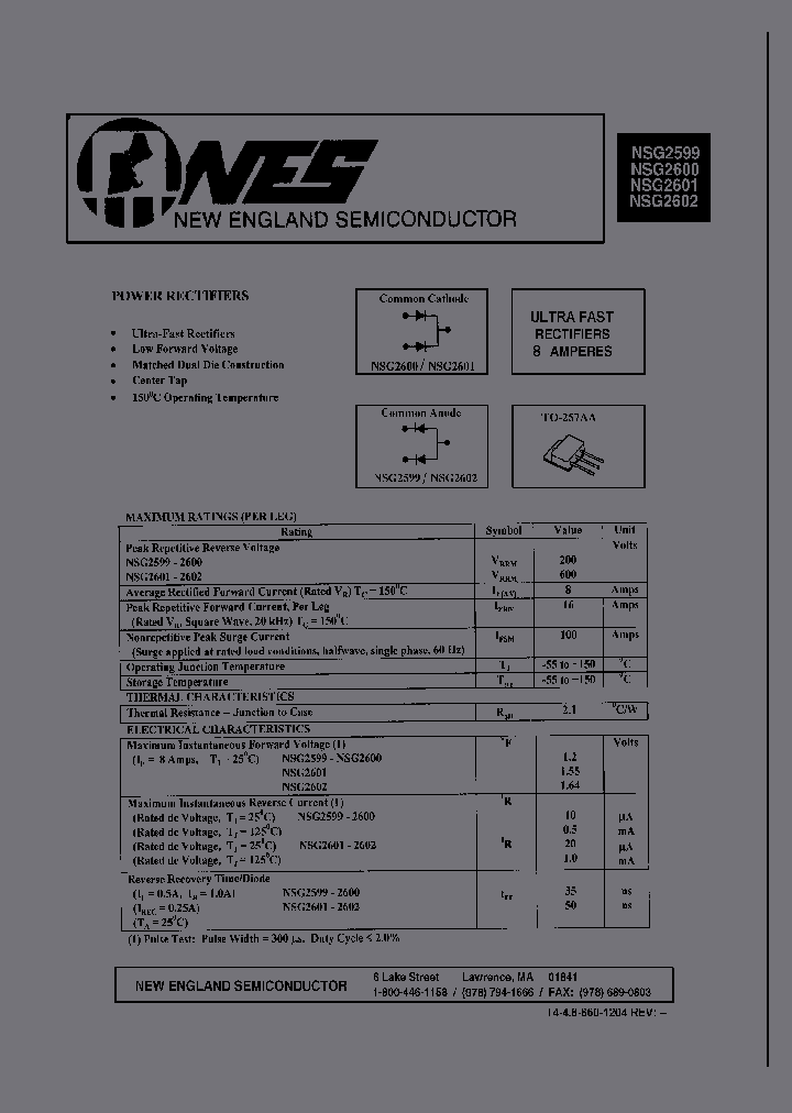 NSG2602_6890052.PDF Datasheet