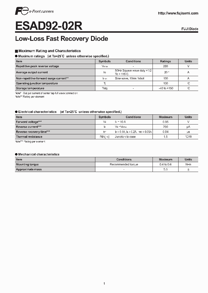 ESAD92-02R_6894815.PDF Datasheet