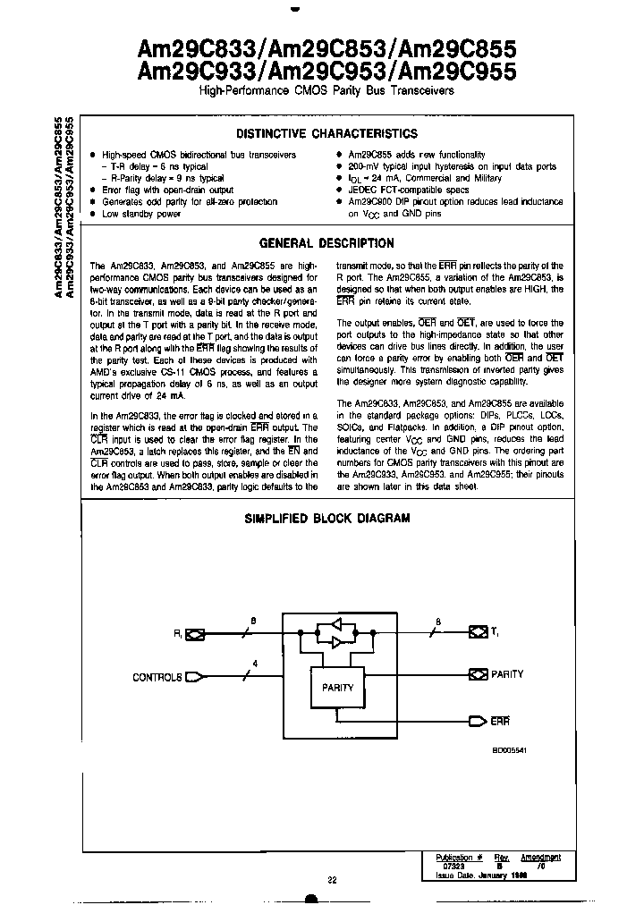 AM29C933PC_6898485.PDF Datasheet