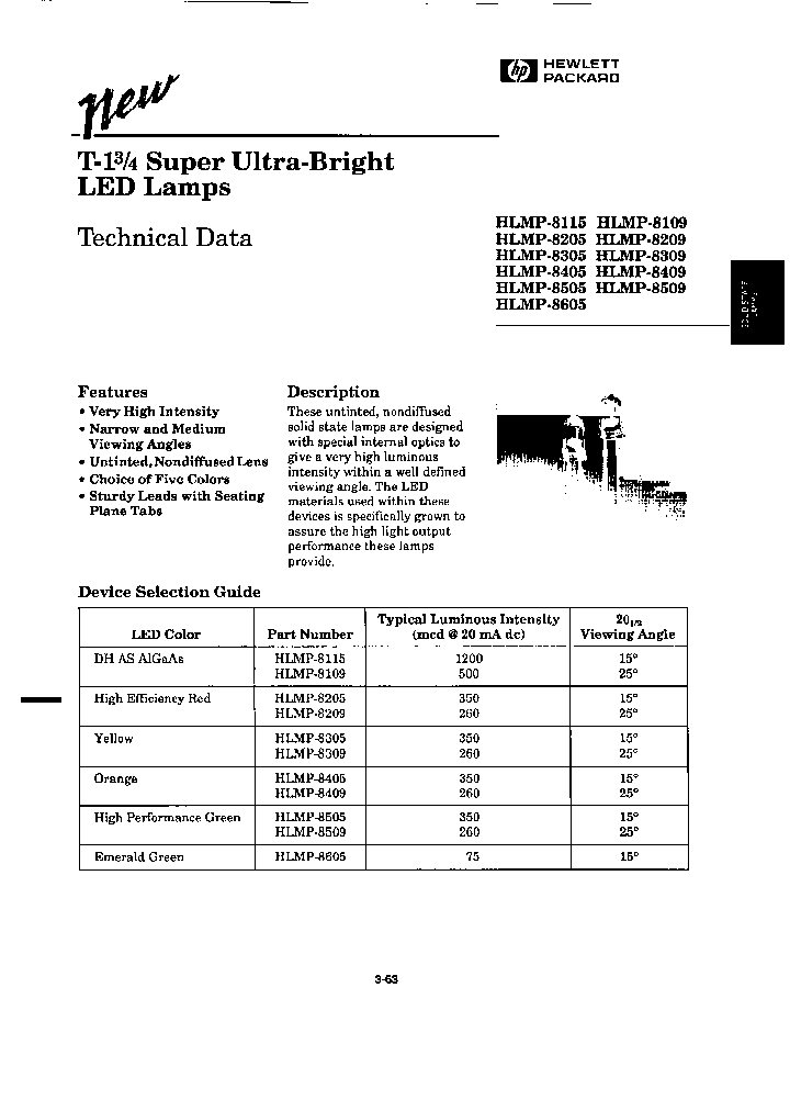 HLMP-8205-OPTION-100_6898087.PDF Datasheet