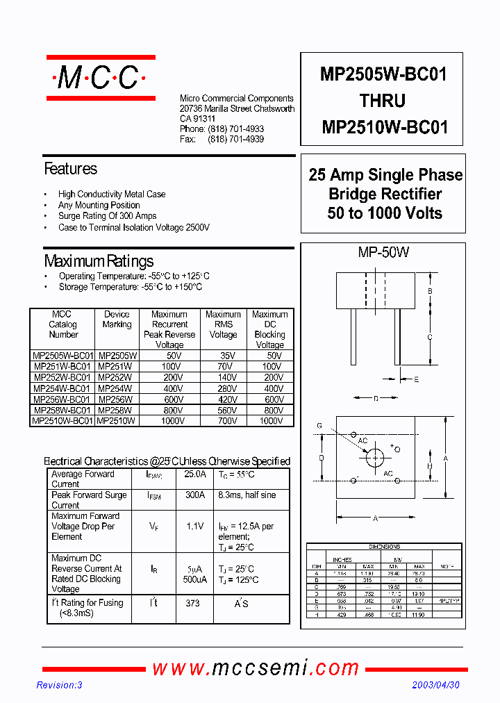 MP256W-BC01_6903461.PDF Datasheet