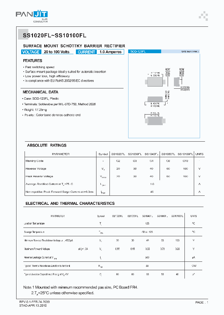 SS10100FL_6896468.PDF Datasheet