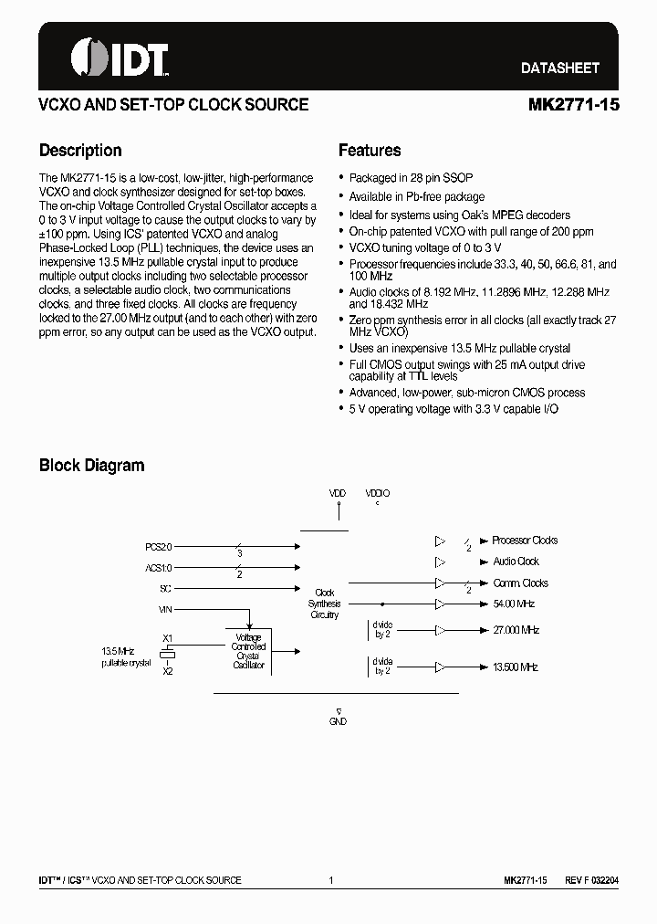 MK277115RTR_6906147.PDF Datasheet Download