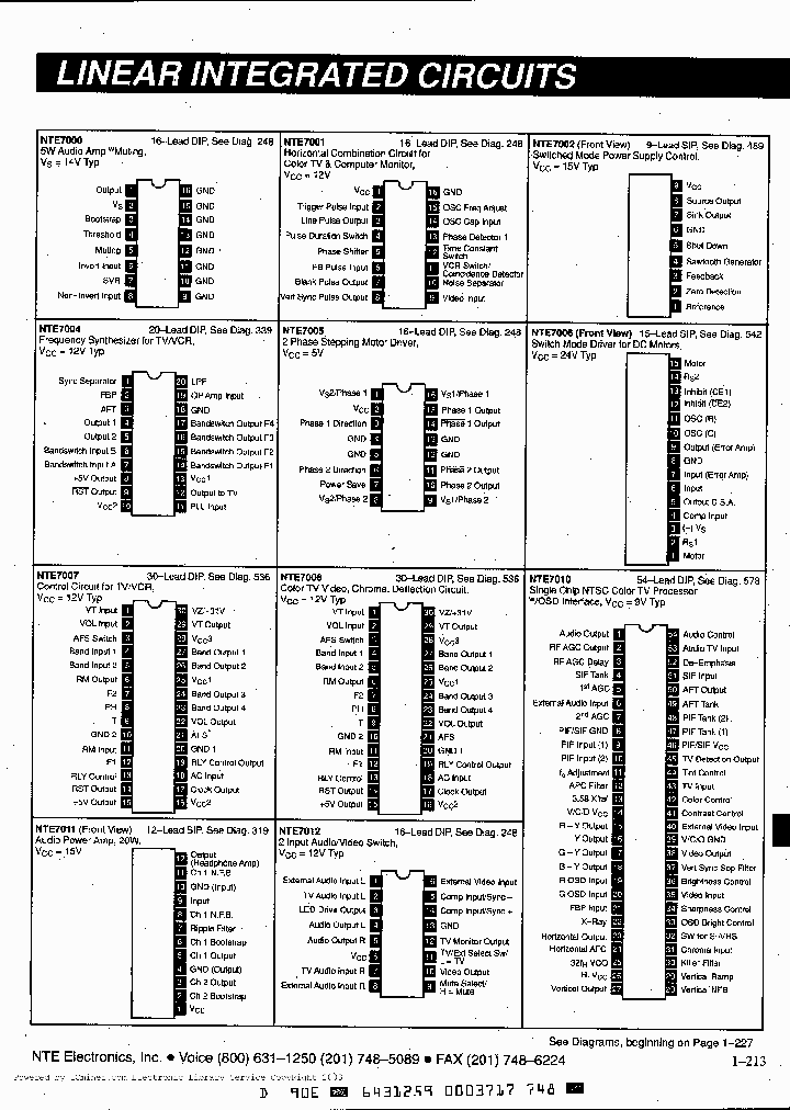 NTE7007_6915259.PDF Datasheet
