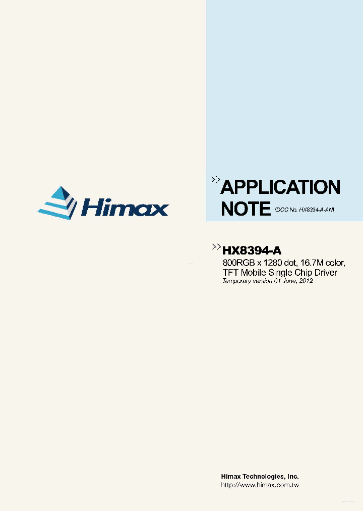 HX8394-A_6959160.PDF Datasheet