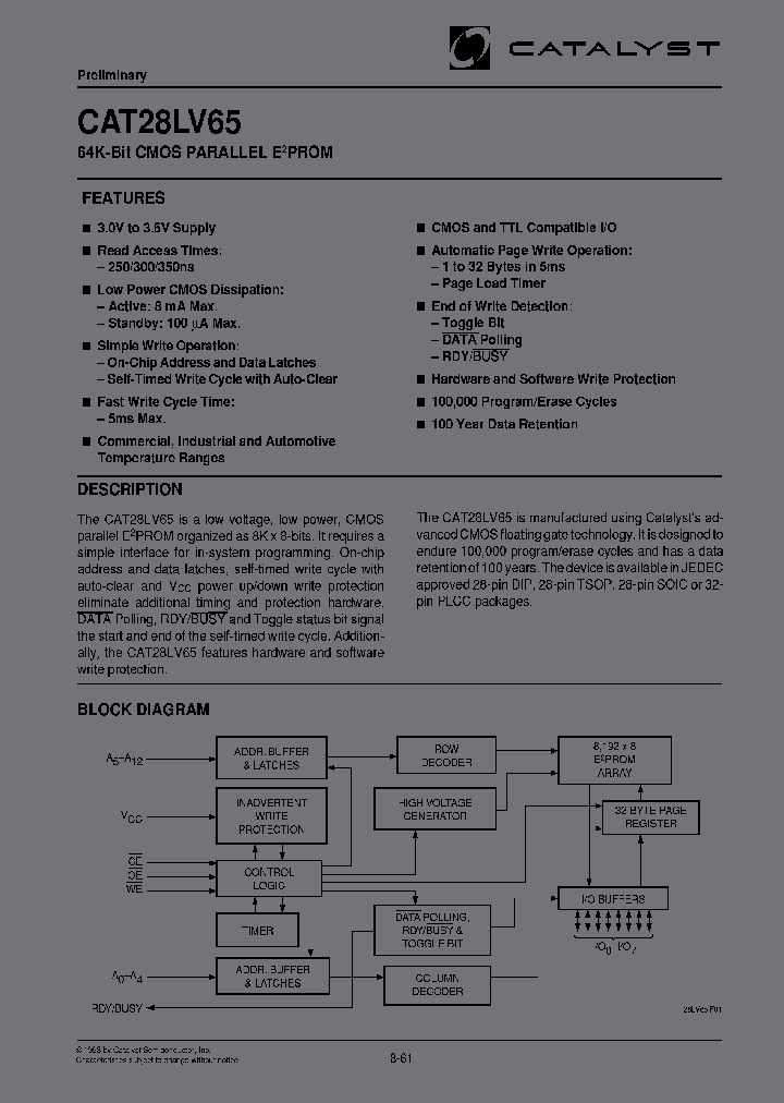 CAT28LV65P-30_6913801.PDF Datasheet