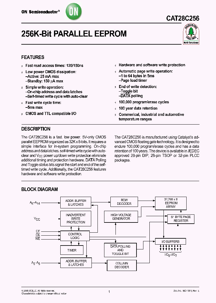 CAT28C256H13-15T_6922496.PDF Datasheet