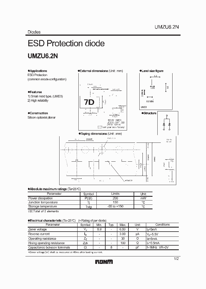 UMZU62NT106_6959910.PDF Datasheet