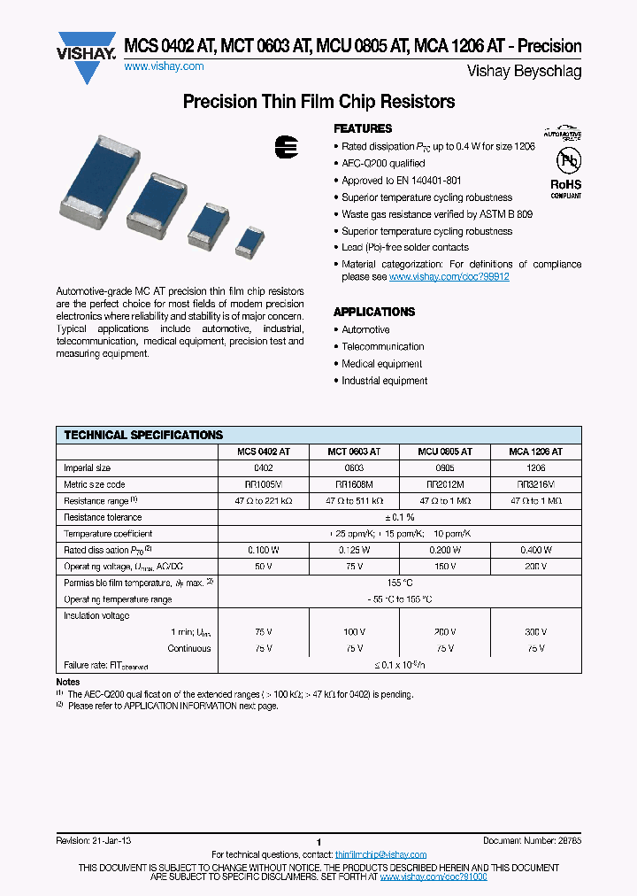 Mcu08050c8202fp500 6926023 Pdf Datasheet Download Ic On Line