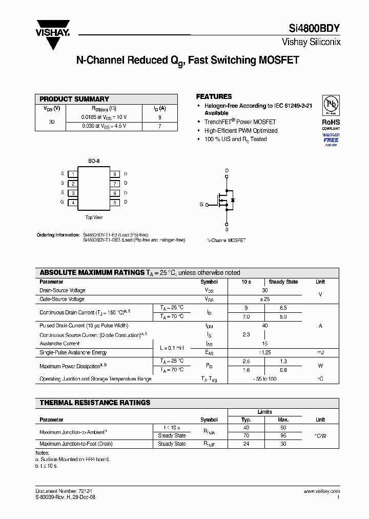 SI4800BDY-T1-GE3_6928825.PDF Datasheet