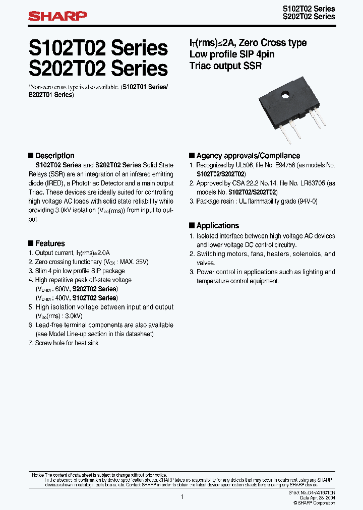 S202TY2_6960884.PDF Datasheet Download --- IC-ON-LINE