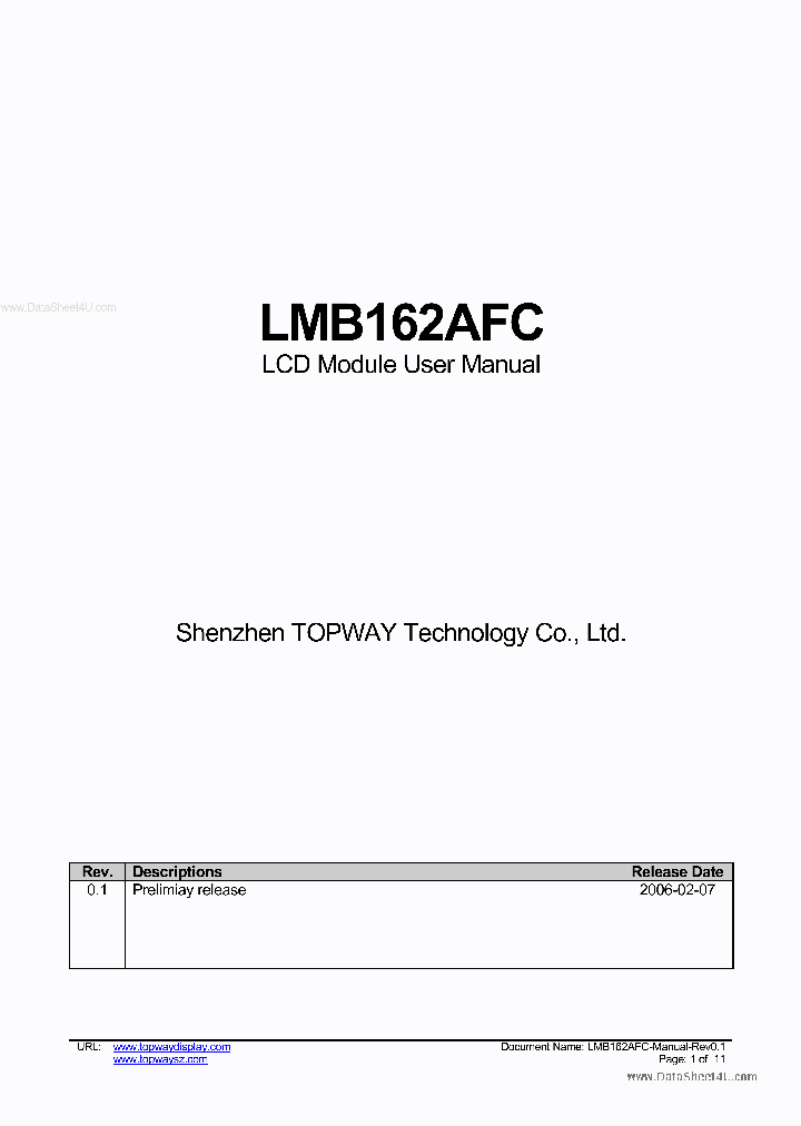 LMB162AFC_6964535.PDF Datasheet