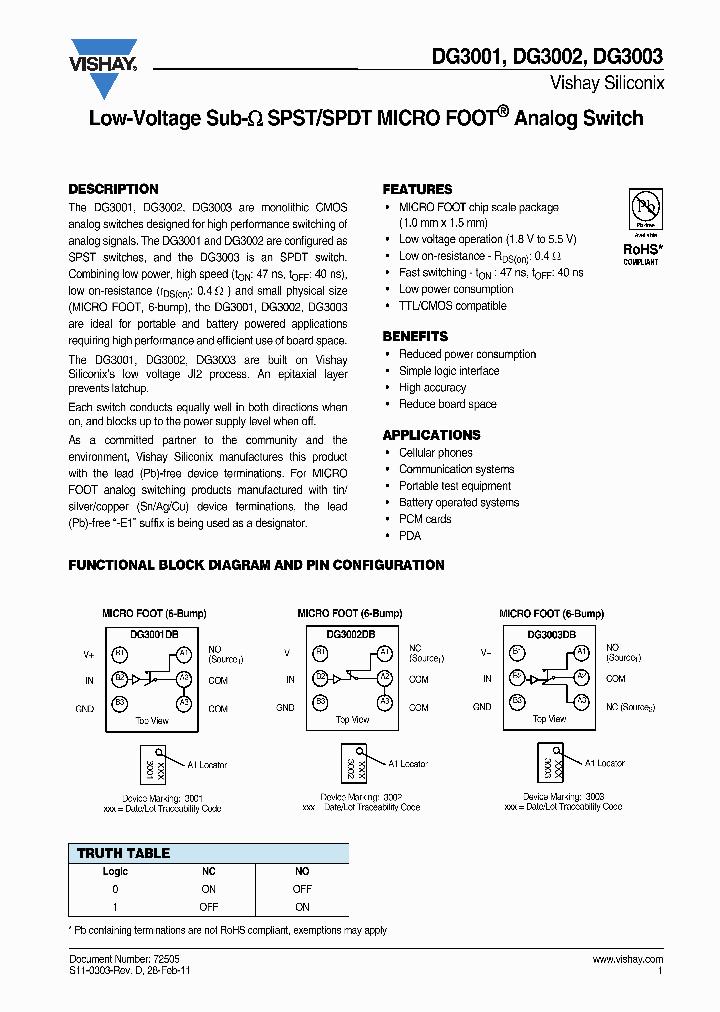 DG3003DB-T1_6972354.PDF Datasheet