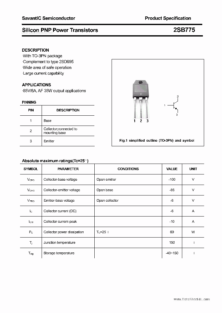 2SB775_6972615.PDF Datasheet