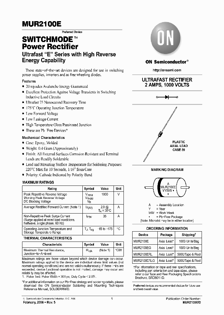 MUR2100E_6975424.PDF Datasheet