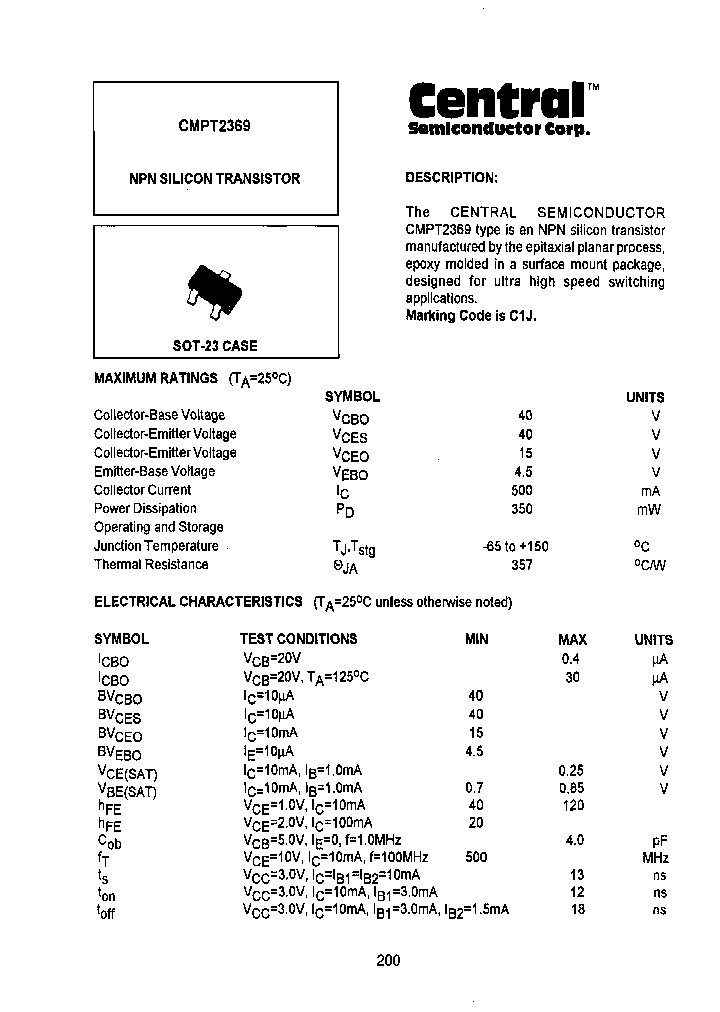 CMPT2369TR13_6980338.PDF Datasheet