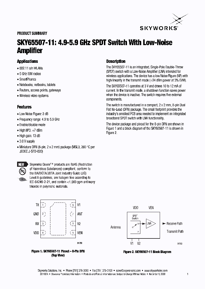 SKY65507-11_6989752.PDF Datasheet