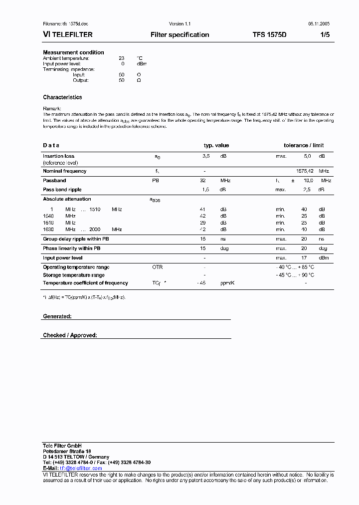 TFS1575D_6994820.PDF Datasheet