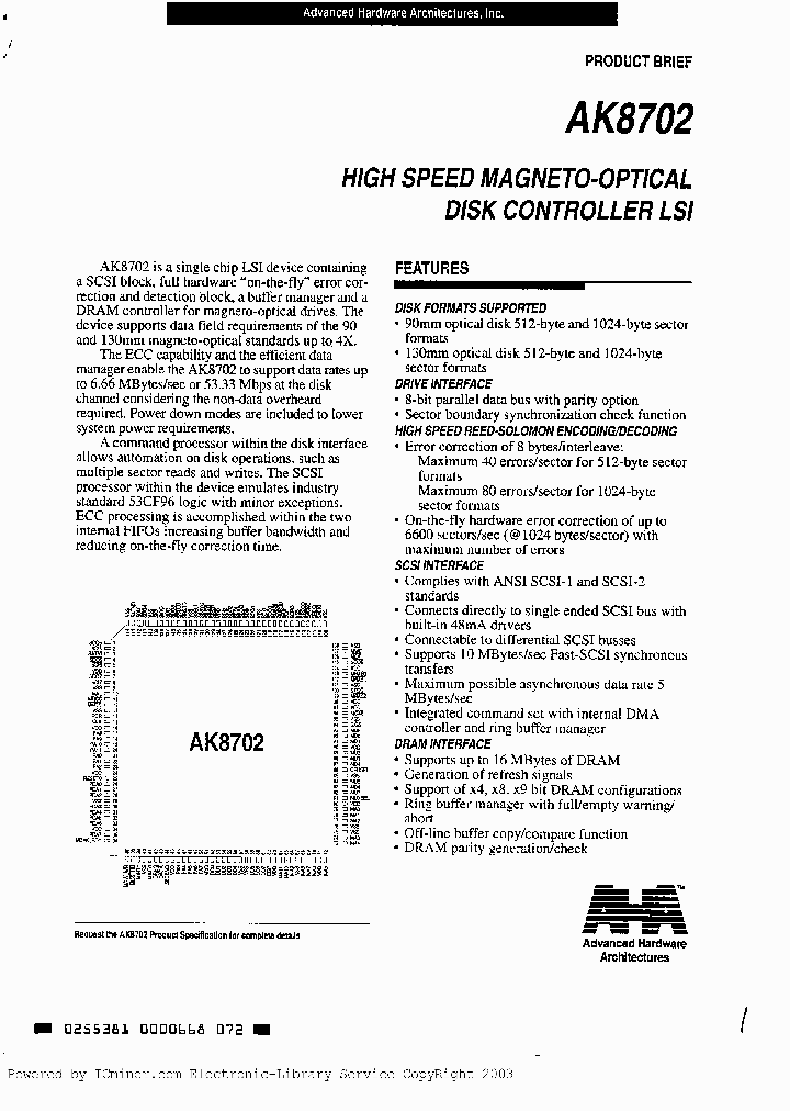 AK8702_6999610.PDF Datasheet